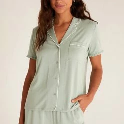 Z Lounge Summer Modal PJ Set ZLZ222159 Z Supply Lounge